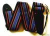 GUITAR STRAP 112M BLUE STRIPE